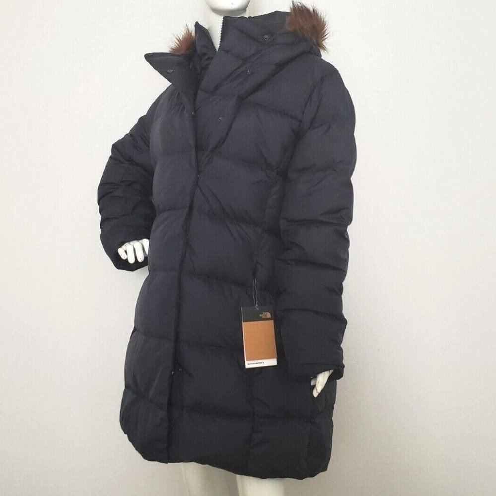 THE NORTH FACE WOMEN DEALIO DOWN PARKA COAT Aviator Navy size XS S M XL XXXL - Picture 2 of 4